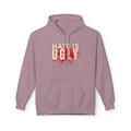 The Hate is Ugly Distressed Streetwear Hoodie