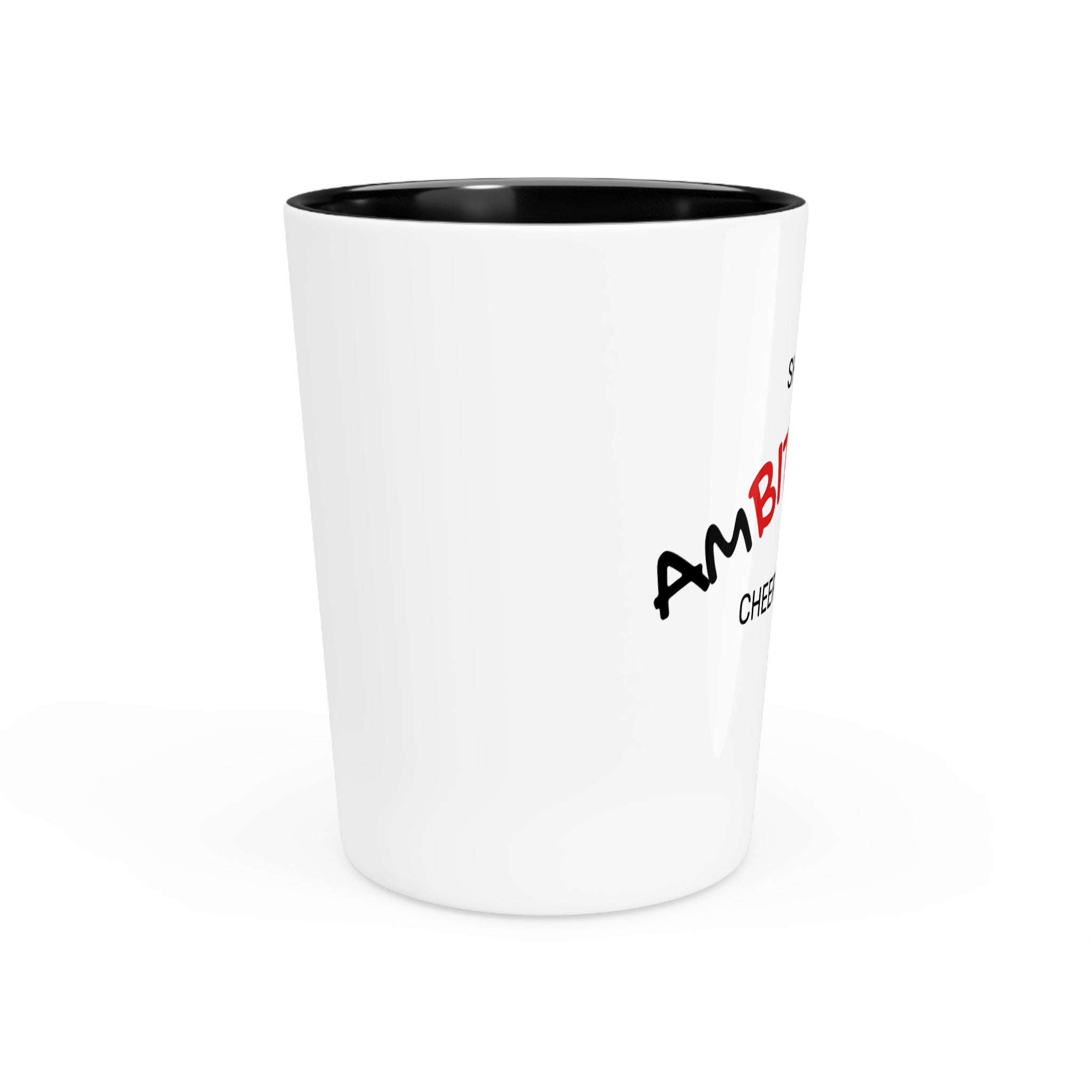 Shot of Ambitchion shot glass