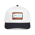 Salt and Snark logo Baseball Cap | Leather Patch, Two-Tone