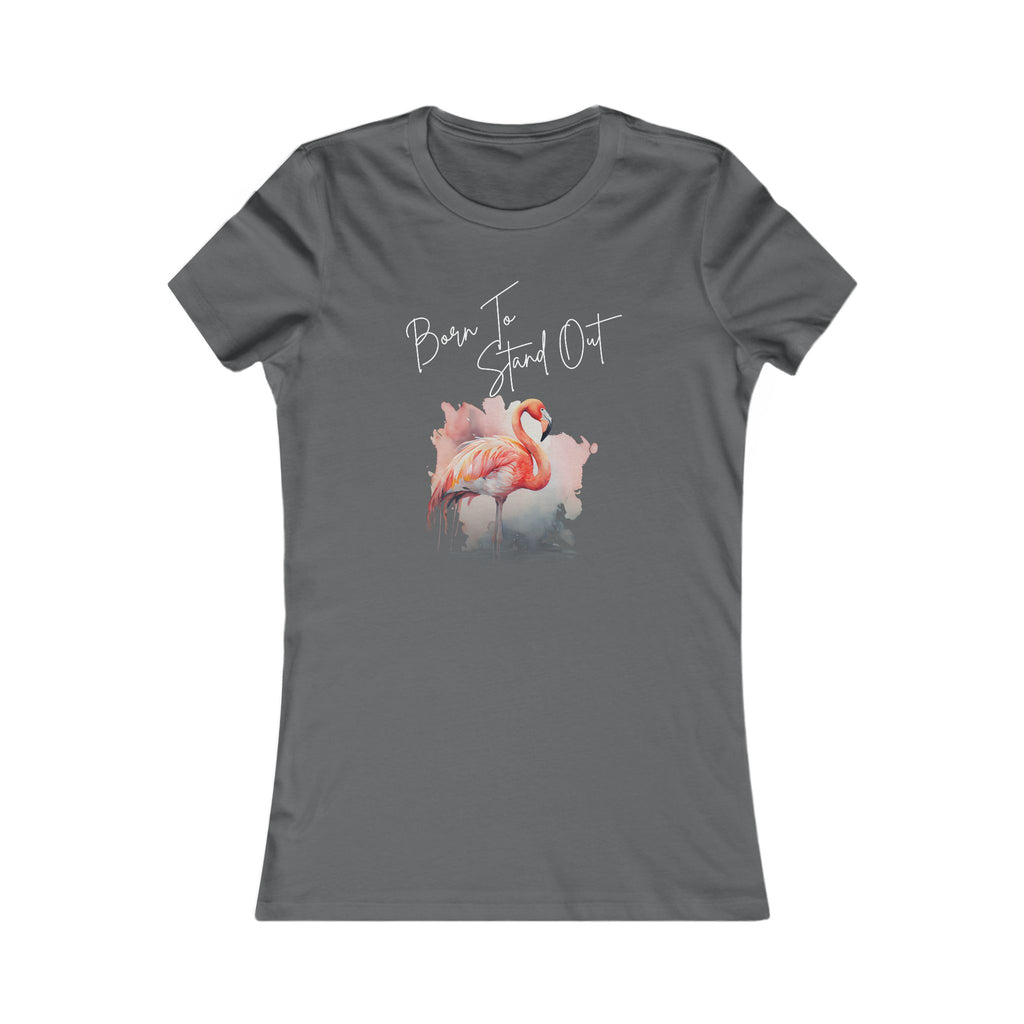 Flamingo Watercolor Print Tee | Beachy Tropical Vibes