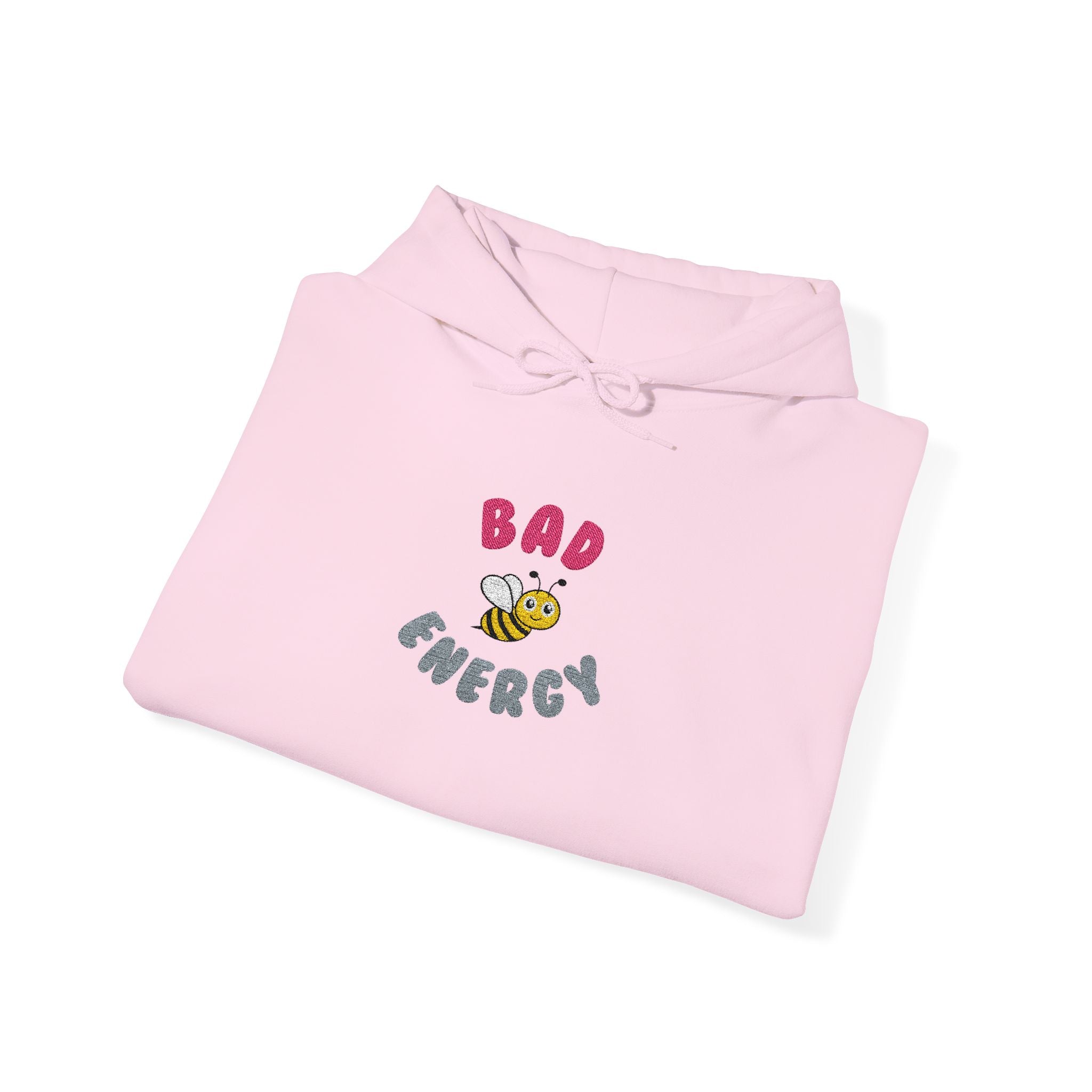Bad "Bee" Energy – Sweet Face, Salty Attitude Hooded Sweatshirt