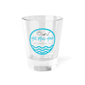 Hot Mess Hair, No Cares At All Beach Vibe Shot Glass