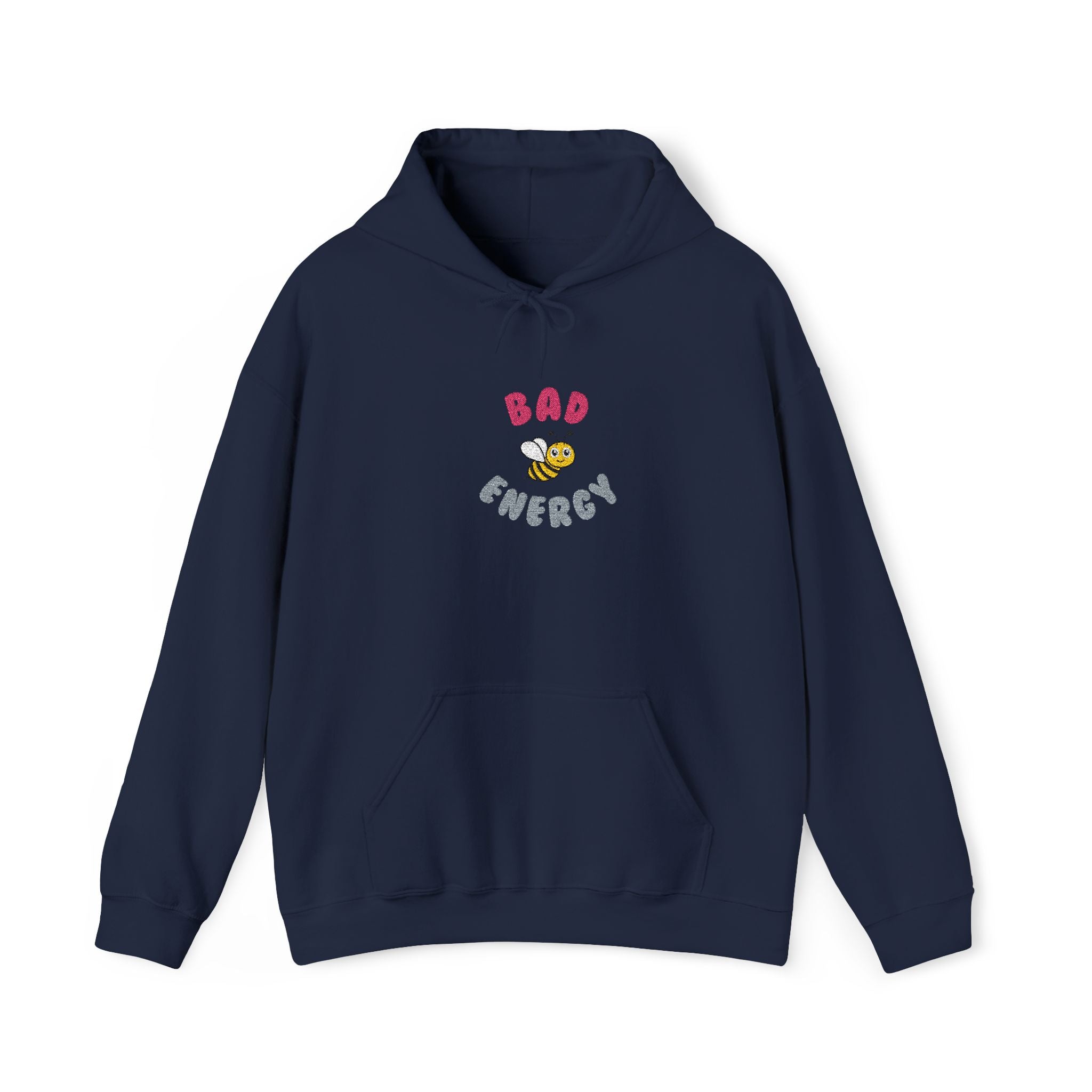 Bad "Bee" Energy – Sweet Face, Salty Attitude Hooded Sweatshirt