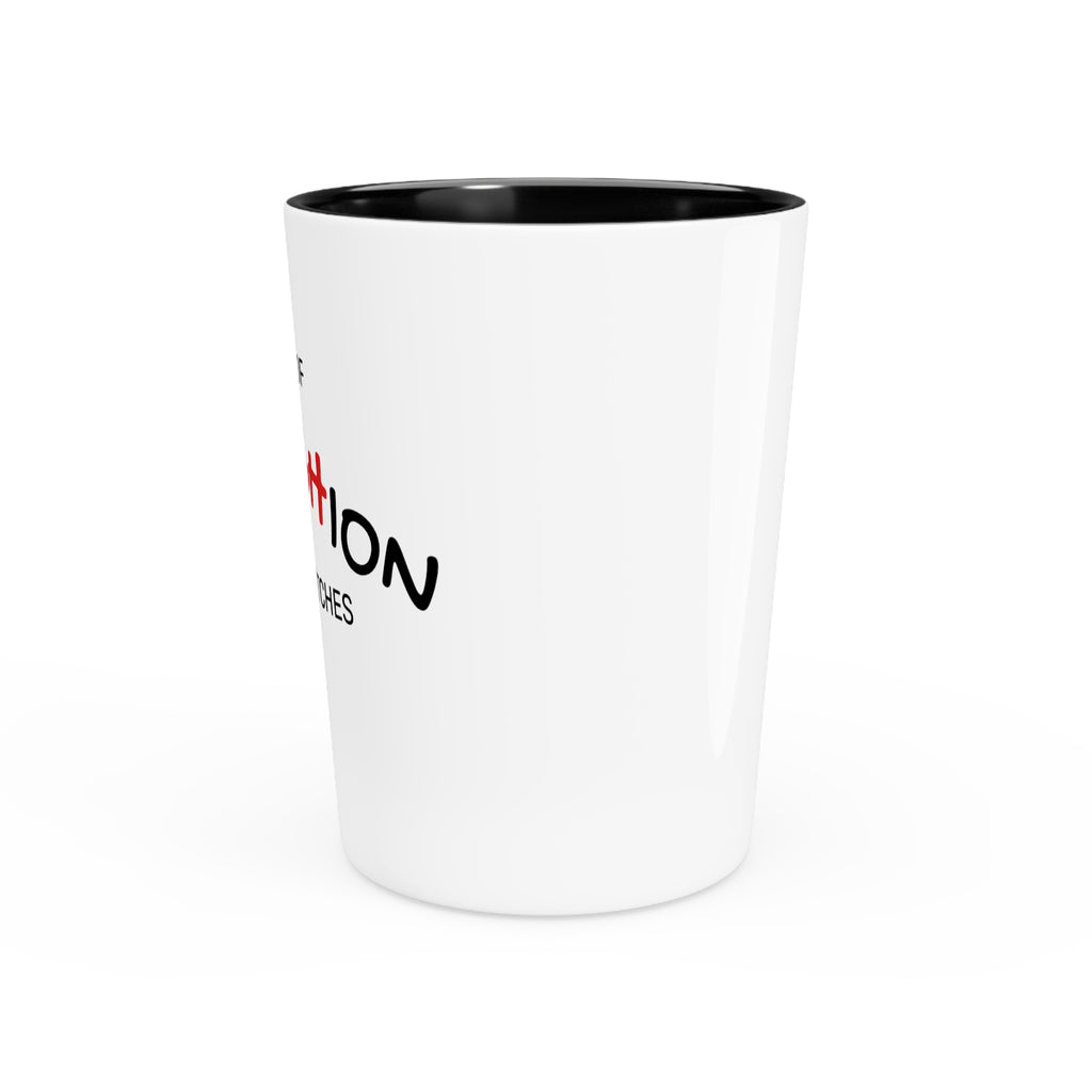 Shot of Ambitchion shot glass