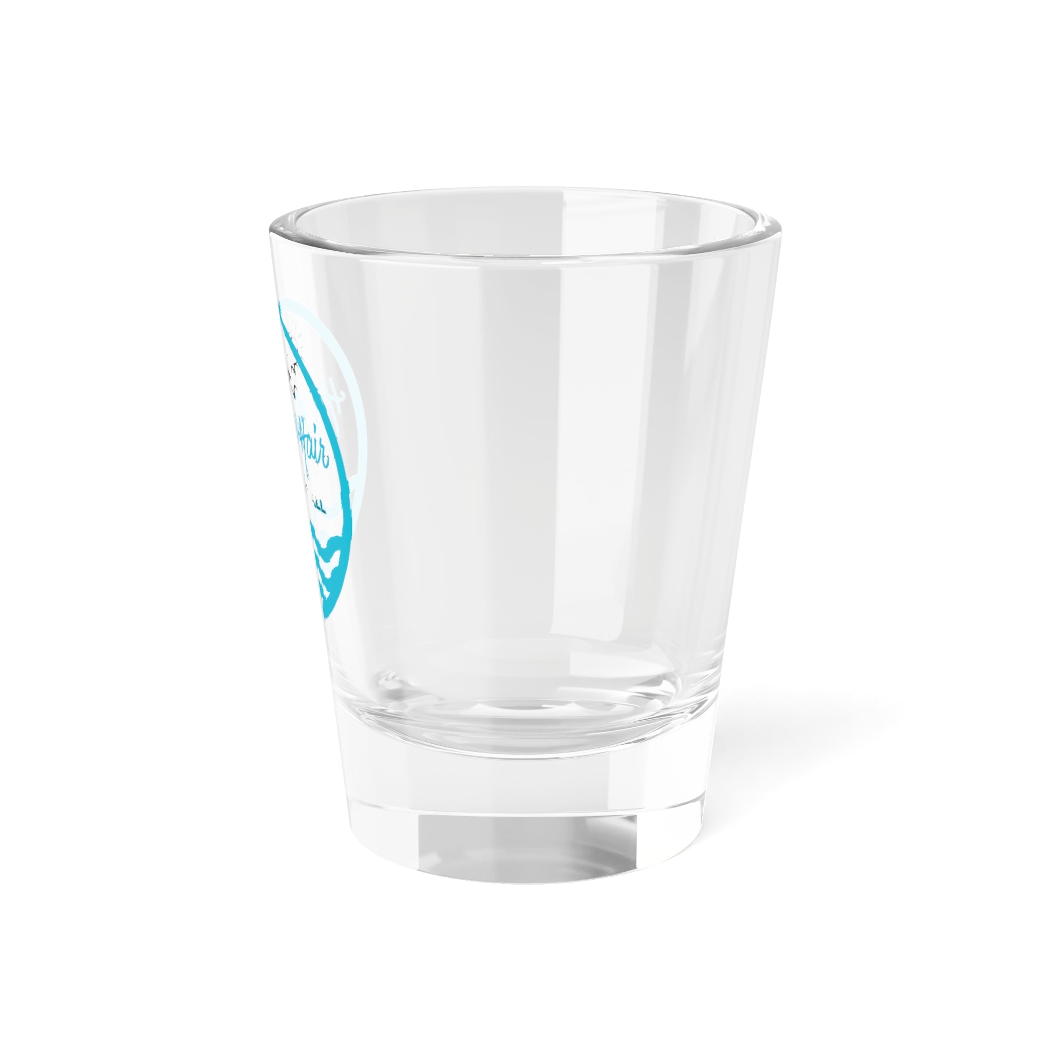 Hot Mess Hair, No Cares At All Beach Vibe Shot Glass