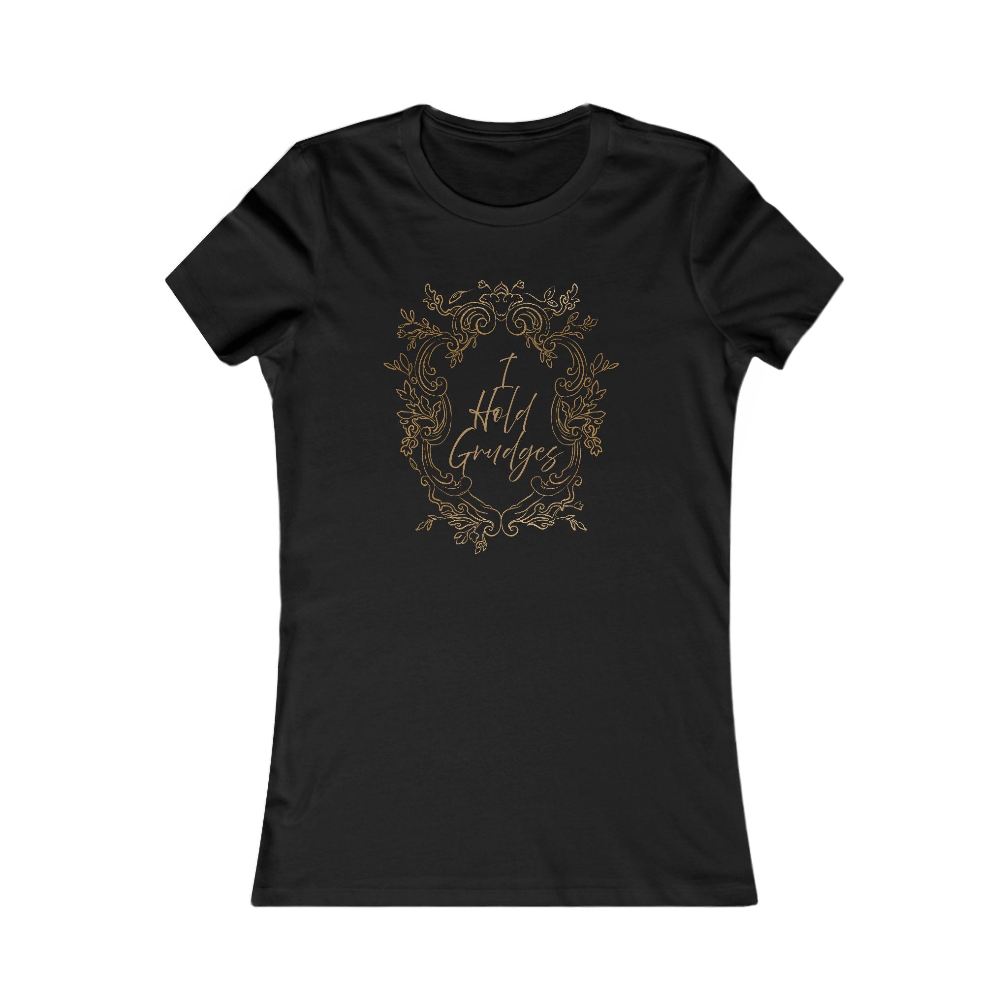 I Hold Grudges Bella Canva TShirt