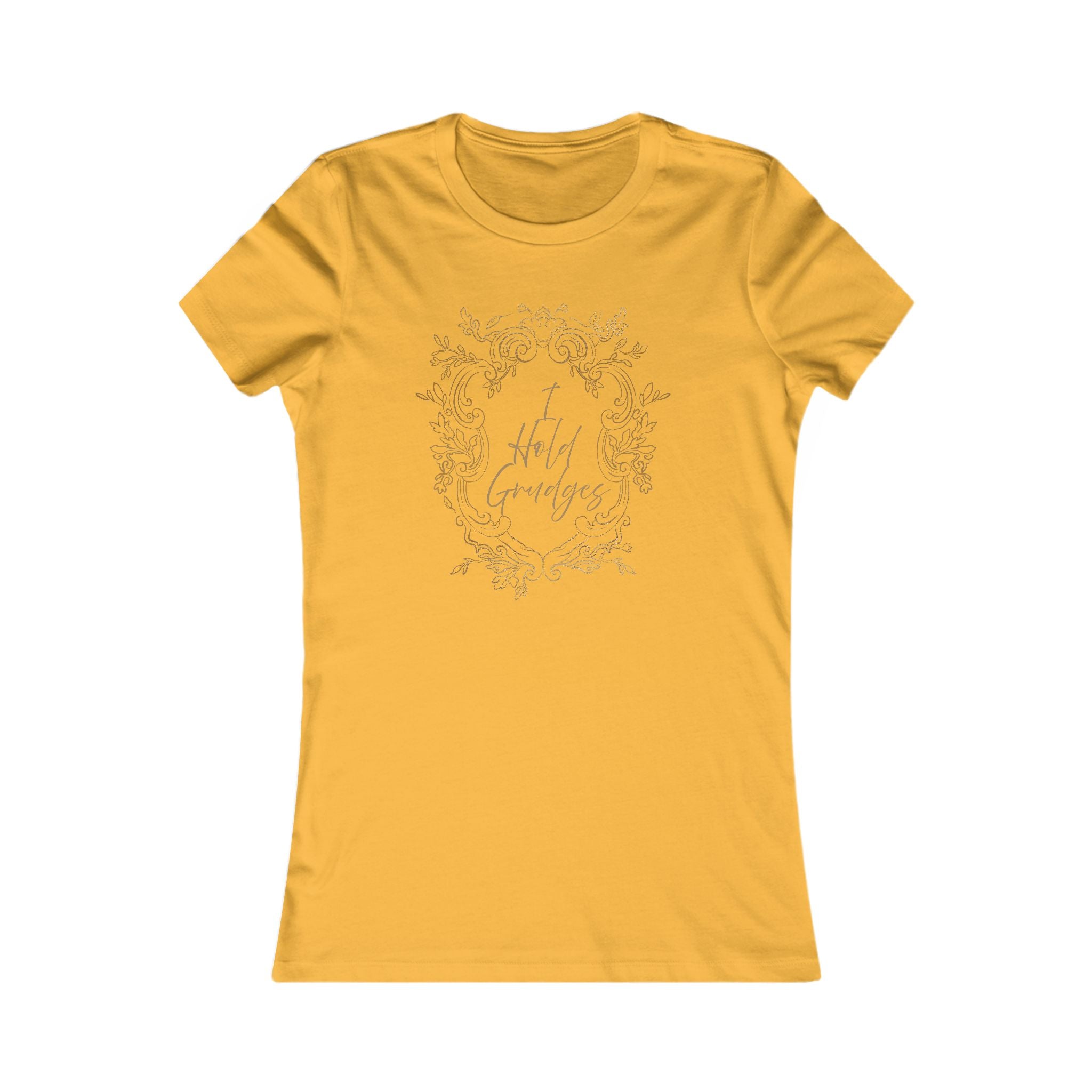 I Hold Grudges Bella Canva TShirt