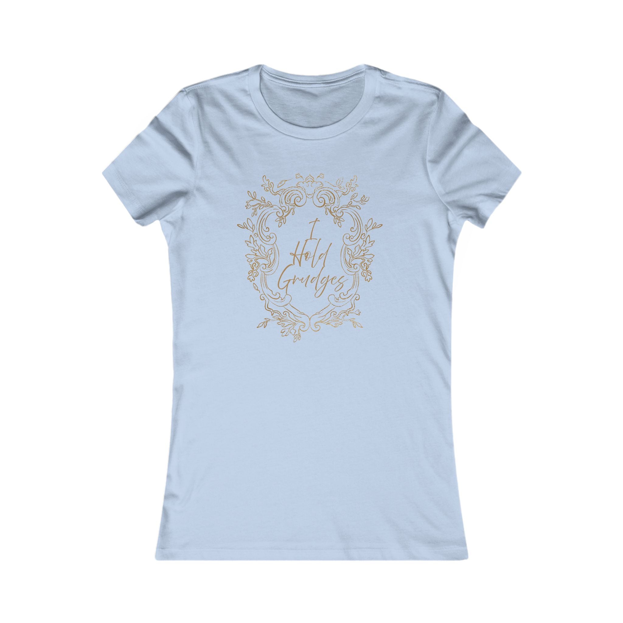 I Hold Grudges Bella Canva TShirt