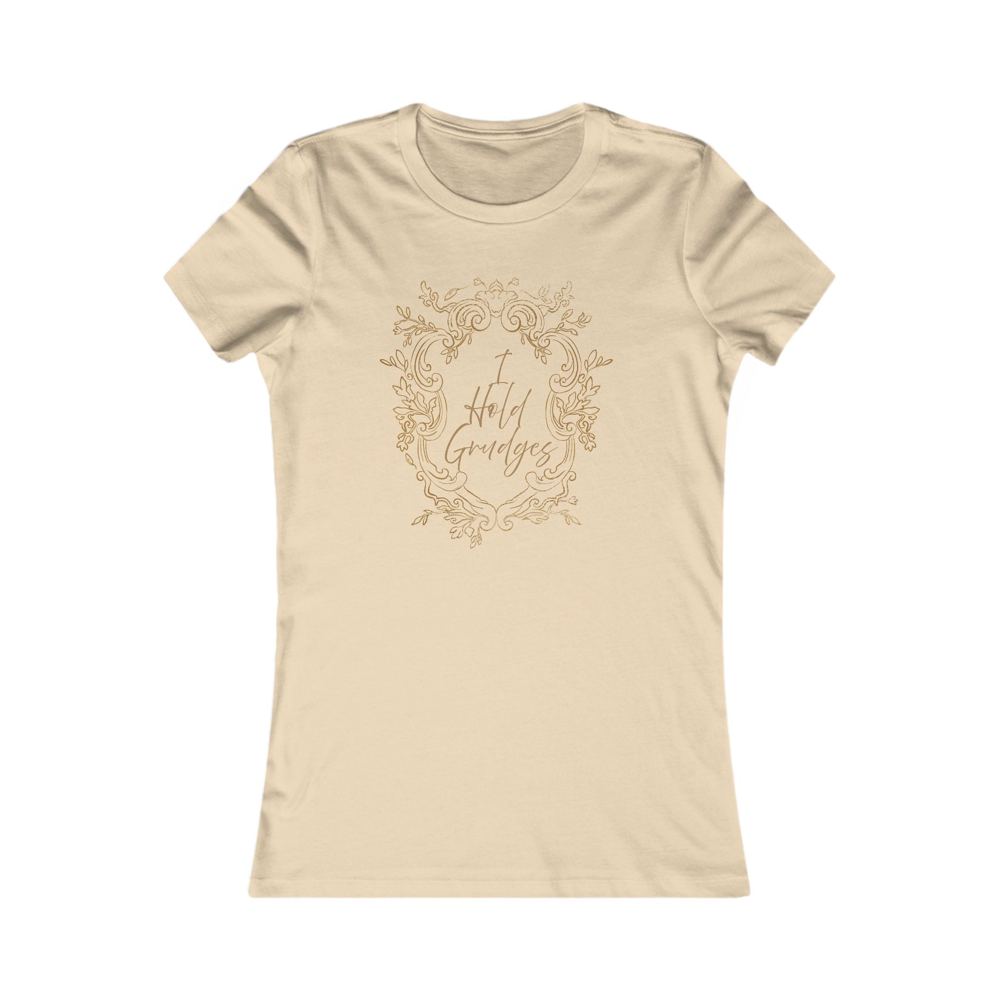 I Hold Grudges Bella Canva TShirt