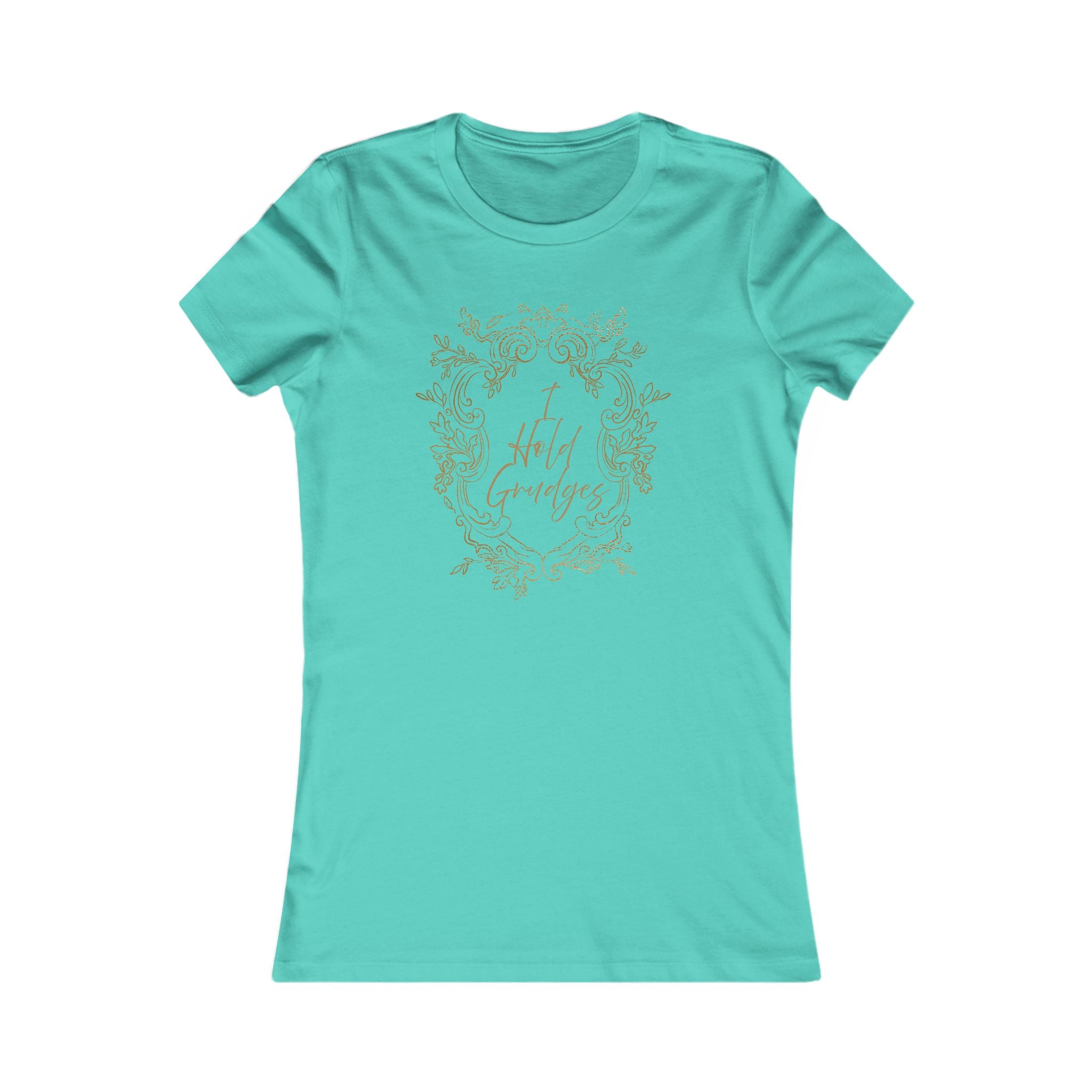 I Hold Grudges Bella Canva TShirt