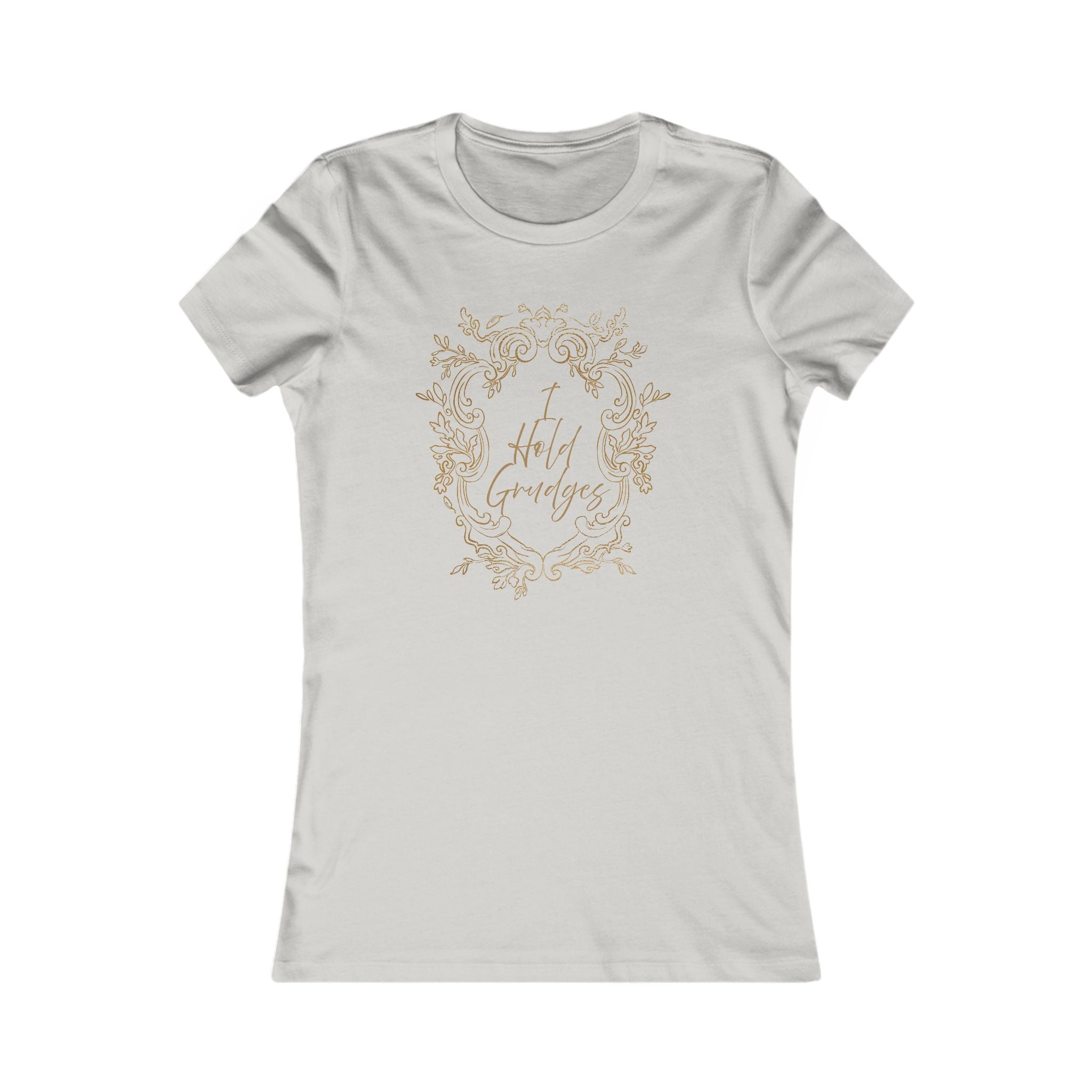 I Hold Grudges Bella Canva TShirt