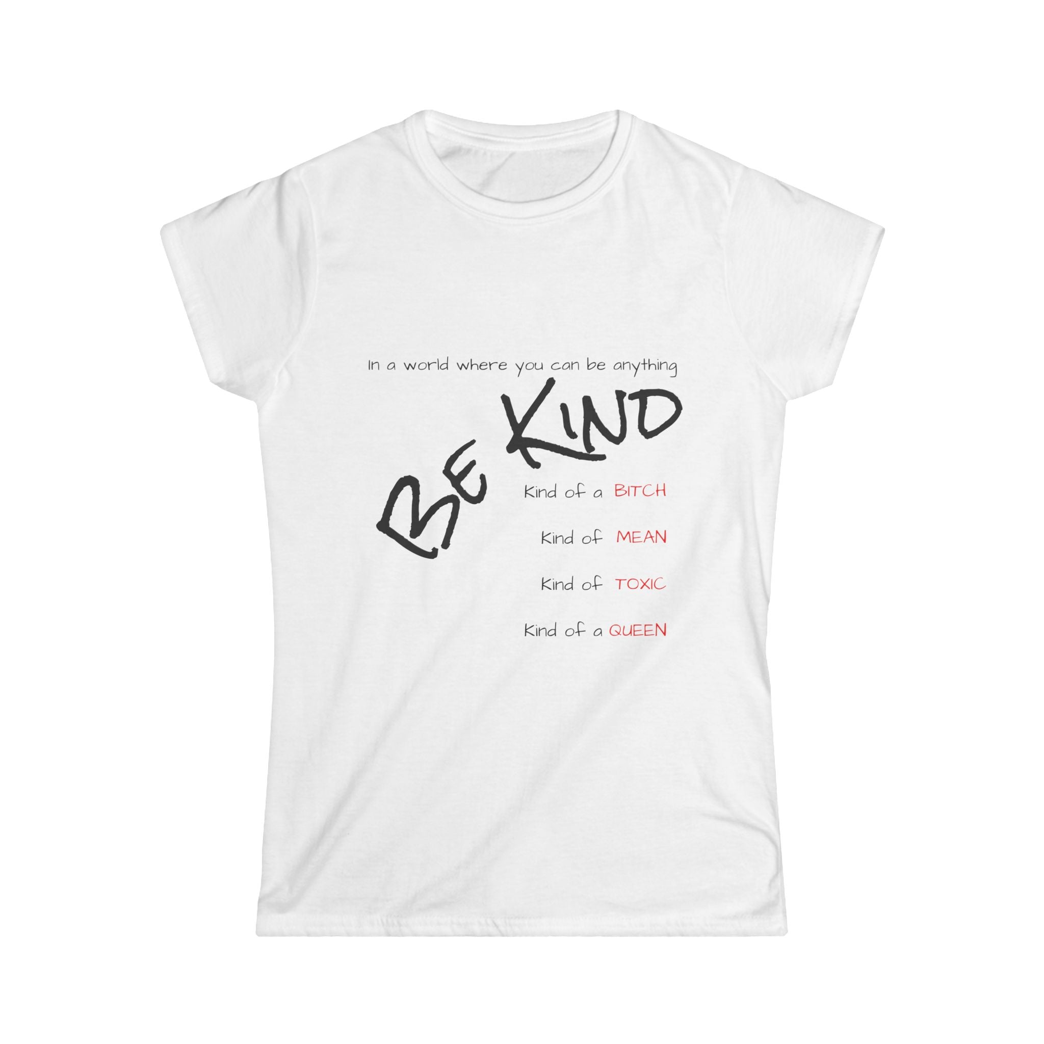 The "Be Kind...ish" Graphic Tee – Adorably Bitter Apparel